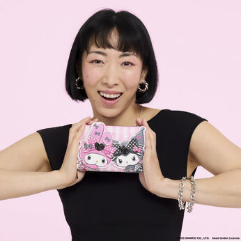 Sanrio My Melody & Kuromi Zip Around Wallet, Image 2